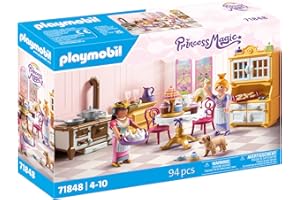 PLAYMOBIL | Princess Magic | Cocina Real | Juguete de Princesa | Set de Cocina | Juguete de Cuento de Hadas para niños y niñas a Partir de 4 años | 71848