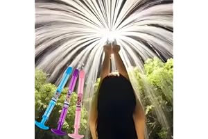 LXUBDXY Pistola de Agua con Fuegos Artificiales, Romántica Pistola Aguas con Fuegos Artificiales, Water Gun para Niños y Adultos, Juguete de Pistola de Agua para Jardín, Playa, Piscina Al Aire Libre (3 Pcs)