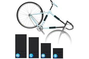 KYNLE 4 Pezzi Protezioni per Telaio Bicicletta, Accessori per Il Fissaggio di Protezione da Graffi, Protezione per Telai in Carbonio, Adatto A Bambini, Mountain Bike