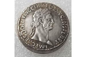 XDLiu Antike römische Münze - Philosoph König Münzen - Bronze, Braun