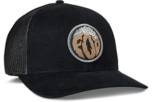 Fox Racing Casquette Fox Turnouts Mesh Flexfit Noir Homme