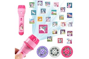 NIUMOWANG Torcia per Proiettore per Bambini, Proiettore Diapositiva per Bambini, Proiettore Torcia, Proiettore di Diapositive Torcia, Torcia per Bambini, Luce Notturna, Dono dei Bambini