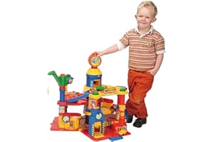 WADER QUALITY TOYS Wader Park Tower Garage Parkhaus Parkgarage Autogarage 4 Ebenen