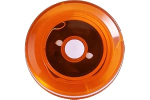 WINTAPE Infällbar mjuk måttband, 50 cm/60 tum, orange, glasfiberblad, tryckknappslås