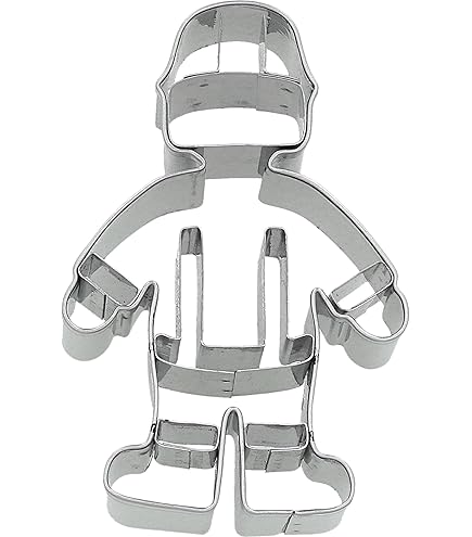 Staedter - Stampo per biscotti a forma di campana, in acciaio inox, 8 cm, colore: Argento