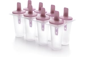 IBILI 783450 - Molde para 8 helados, color rosa
