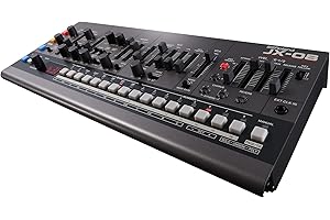Module de sons de synthétiseur Roland Boutique JX-08 - Une version moderne et compacte du légendaire JX-8P Roland de 1985, avec de nouveaux effets et un séquenceur polyphonique - Léger, portable