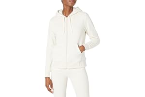 Amazon Essentials Giacca con Cappuccio a Cerniera Intera in Pile Foderata in Sherpa (Taglie Forti Disponibili) Donna