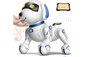Dolanus Toys for 6+ Year Old Kids: Remote Control Robot Dog Toys Gifts for 6 7 8 9 10 Year Old Boys Girls Toy Presents Age 6-10 Pets Toys Robotic Dogs RC Toy Dog