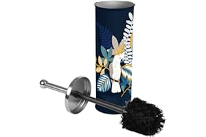 Douceur d'Intérieur Toilet Brush, Metal, Multicolored, (0) 9.5x37CM
