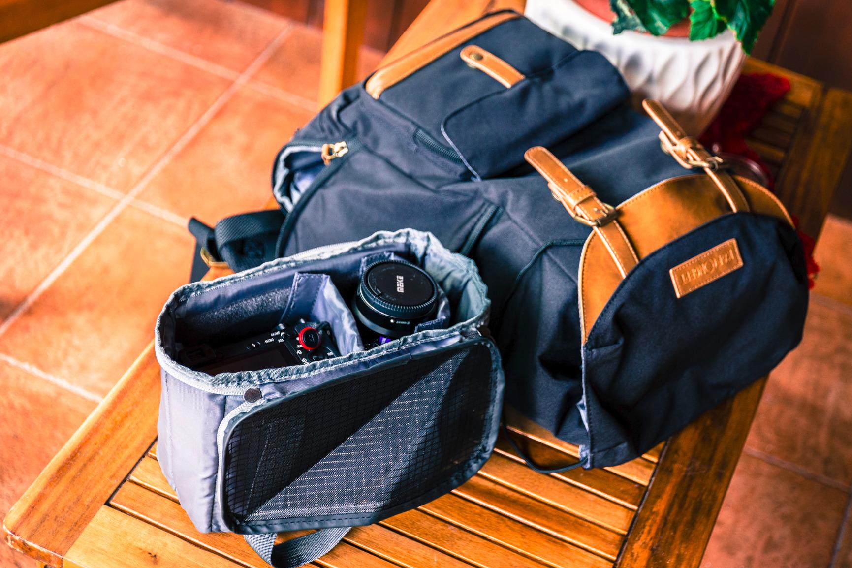 Lo zaino è esattamente ciò di cui avevo bisogno!