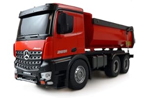 Amewi 22407 Mercedes Benz Arocs électrique Camion RC prêt à fonctionner (RTR) avec accu et Chargeur
