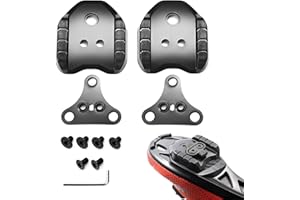 TAIZER 2 pezzi di clip di Bloccaggio per Scarpe da Bicicletta, Compatibili con Pedali Shimano SPD, SM-SH41, Convertitore di Bloccaggio per Pedali per bici da Strada e Mountain Bike