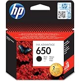 HP 650 Siyah M&uuml;rekkep Kartuş 360 Sayfa (CZ101AE)