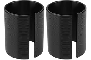 Be In Your Mind 2PCS Adaptateurs de Cale de Potence sans Filetage en Alliage Aluminium 1-1/8" à 1" 28,6 Mm à 25,4 Mm Réducteur de Tube de Direction de Fourche Avant