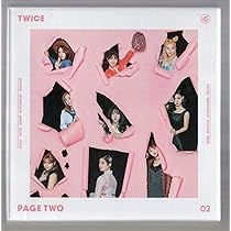 TWICE PAGE TWO サイン入りアルバム 非売品（ピンク） TWICE - TWICE アルバムPage Two Pink バージョン CHEER UPの