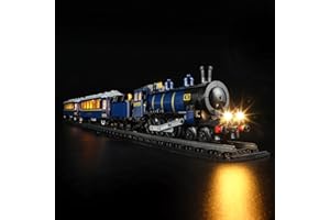 BRIKSMAX Beleuchtungsset für Lego-21344 Der Orient-Expresszug - Kompatibel mit Lego Ideas Bauset - Lego Set Nicht enthalten