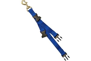 Scuba Choice SCFHB-01-BL Diving Bc Fin and Mask Keeper with Quick Release Loop, Blue, One Size