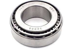 Parts and Parts Cuscinetto a rulli conici 32005 25 x 47 x 15 mm, cuscinetto di precisione ad alta resistenza per carichi assiali e radiali, DIN 720 ISO 355, durevole e resistente al calore per