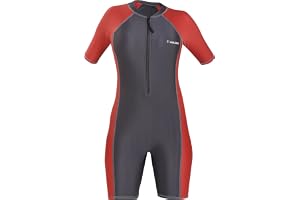 Rovars Boy's Poly Spandex Multipurpose Wear for Swimming, Diving, Cycling, Aerobics