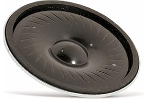 Visaton VS-K50FL-16 - Altavoces (Alámbrico, 1 W, 150-20000 Hz, 16 Ω, Negro)