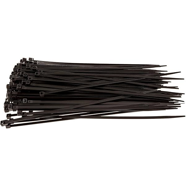 BlueSpot Cable Ties Black 3.6mm X 150mm 100 Piece