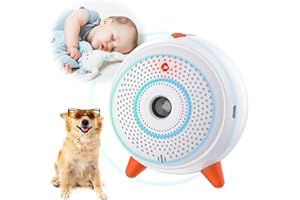 BUBBACARE Anti Bellen Gerät Hunde, Automatisch Antibell für Hunde, Ultraschall Anti-Bell-Gerät, Wiederaufladbares & Wasserdichtes Hund Ultraschall Antibell mit 33ft für Große Kleine Hunde Innen Außenbereich