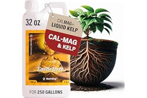 Earth Force 2-0-0 - Cal Mag for Plants - Calcium and Magnesium Enriched with Kelp, Seaweed, Vitamins, and Iron - Ideal for Soil, hydroponics & Coco Coir Growers - by Nutriling