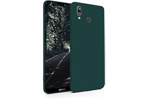 MyGadget Funda para Huawei P20 Lite en Silicona TPU - Carcasa Slim & Flexible - Case Resistente Antigolpes y Anti choques - Ultra Protectora - Verde Oscuro