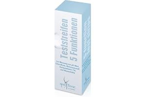 SpaTime by BAYROL | 50 x bandelettes d'analyse - pH, chlore/brome, oxygène actif, alcalinité, dureté de l’eau - analyse eau spa