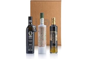 OLIVAOLIVA Mejores Aceites Virgen Extra Jaén Selección 2025 - Caja regalo 3x500 ml
