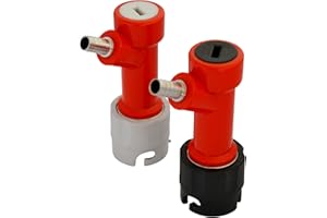 Brewzilla Bier und CO2 Anschlusskupplung mit Tülle für CC KEG