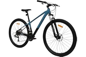 Keskin Bikes HT MTB1 29" x 2.35 – Aluminiumrahmen, SM21-Speed, Blau Schwarz
