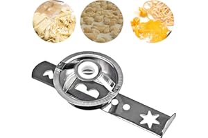 ‎FUFRE Spritzgebäckvorsatz für MUM4 und MUM5, Spritzgebäckvorsatz aus Edelstahl, Spritzgebäckvorsatz Zubehör Kompatibel mit Fleischwolf BOSCH MUM4 und MUM5, Durchmesser circa 57,7 mm