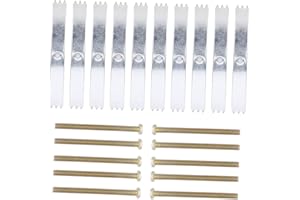 Yardenfun Kit Di Riparazione Del Supporto Per Presa 20 Pezzi 86 Viti Per Il Ripristino Casuale Della Cassetta Della Presa