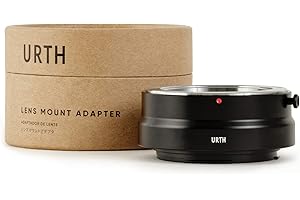 Urth Lens Mount Adapter: Compatible with Canon RF Camera Body to Minolta Rokkor (SR/MD/MC) Lens