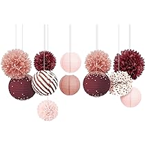Decorazioni Festa Oro E Bianco: Lanterne, Pompon E Ghirlanda - Kit Completo Per Matrimonio, Laurea E Compleanno