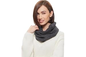 Onvavient Szalik damski typu Loop na zimę, ocieplacz na szyję, męski szal na jesień, szal damski, na zimę, okrągły szal do aktywności na świeżym powietrzu