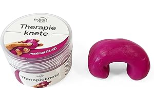 ‎MYSKILLS4LIFE Premium Therapieknete maximal lila | DBT Skills Anti Stress | 50g zur Förderung von Achtsamkeit und Stressregulation | Gegen Anspannung und für mehr Beweglichkeit | geruchsfrei vegan Premiumqualtiät
