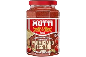 Mutti Pasta Sauce Rossoro Tomato with Parmigianno Reggiano 400g (Pack of 6)
