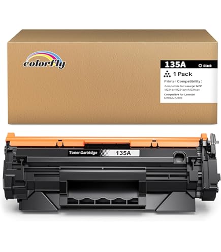 Koala Toner 135A 135X (met chip) zwart compatibele tonercartridge