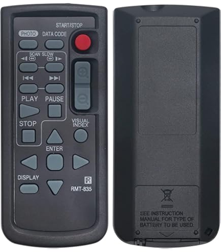 Télécommande De Remplacement Pour Caméscope - RMT 830, Boutons Sensibles, Compatible Avec Plusieurs Modèles