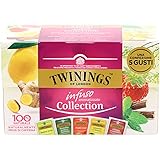 Twinings, Infusi Collection, Set di Infusi a Base di Frutta, Erbe e Spezie, con Ingredienti Naturali e Senza Caffeina, Confez