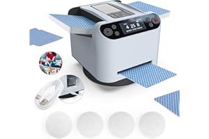 YHX-OU 2-in-1 Automatic Card Shuffler and Card Dealer Machine 360 ° Silent Rotating Card Dealer, for UNO Shuffler Card Machine Apply to Blackjack Texas Hold'em Game Cards with Remote Control(White)