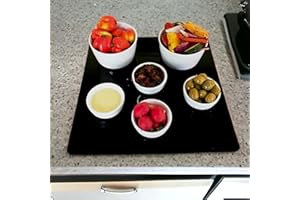 Super Cool Creations Square Worktop Saver, Black - Standard, 3 mm Thickness