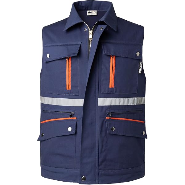 Gilet Matelassé Homme Velilla – Multi-poches, Coupe-vent – Taille XXL – Couleurs Noir/Bleu