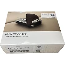 Custodia Portachiavi BMW Originale - Clip Acciaio Inox Cromato, Colore Caffè, Per Serie 2 F45/F46