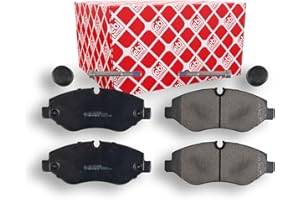 febi bilstein 16710 Brake Pad Set with fastening material, 1 unit