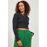 JXFELINE WASH LS STR RIB TEE JRS