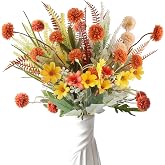 CYIOU 9 Pcs Preserved Artificial Dried Flowers Decoration DIY Artificial Plant Outdoor Bouquets Dried Flowers for Weddings Fl